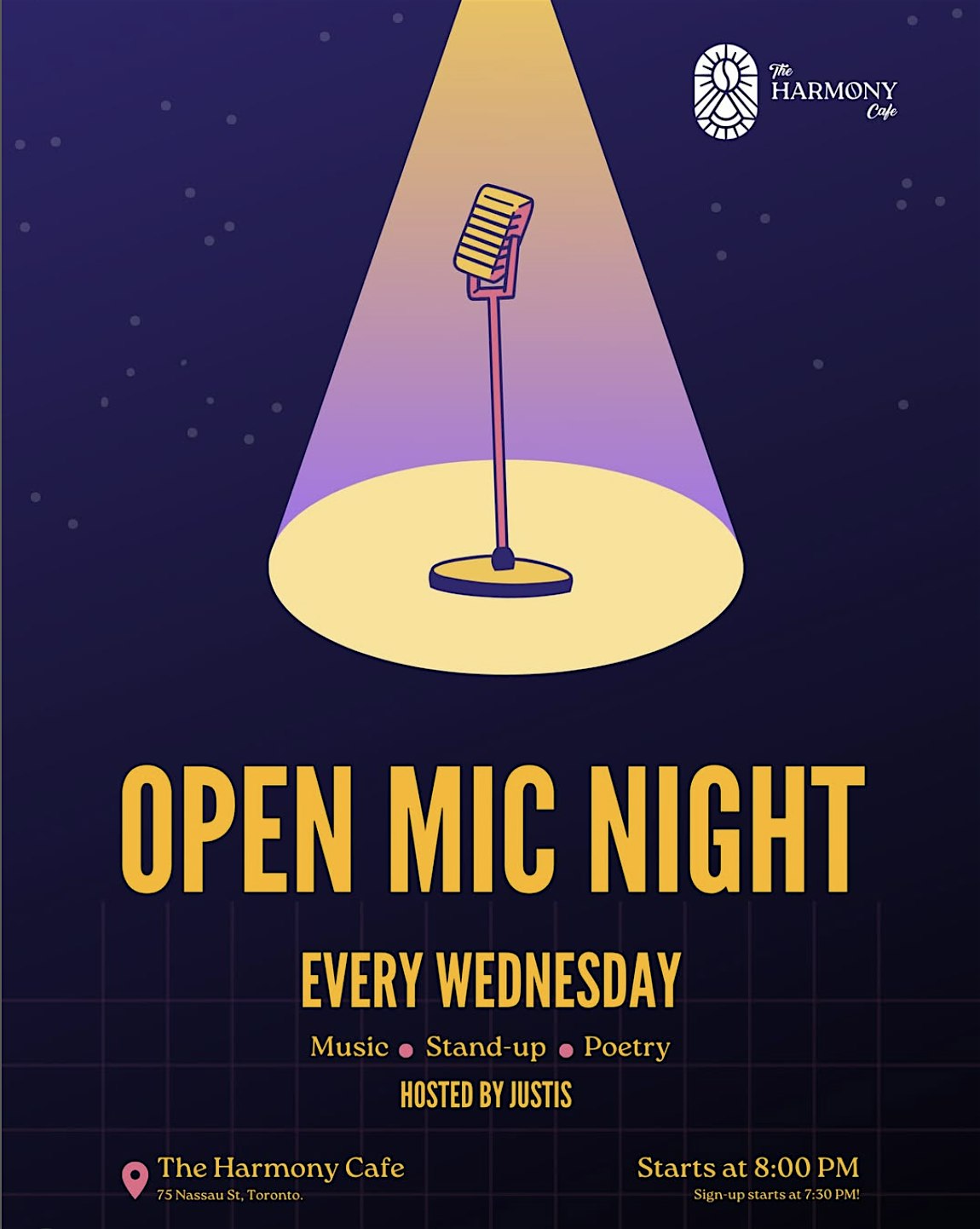 Open Mic Night at The Harmony Cafe