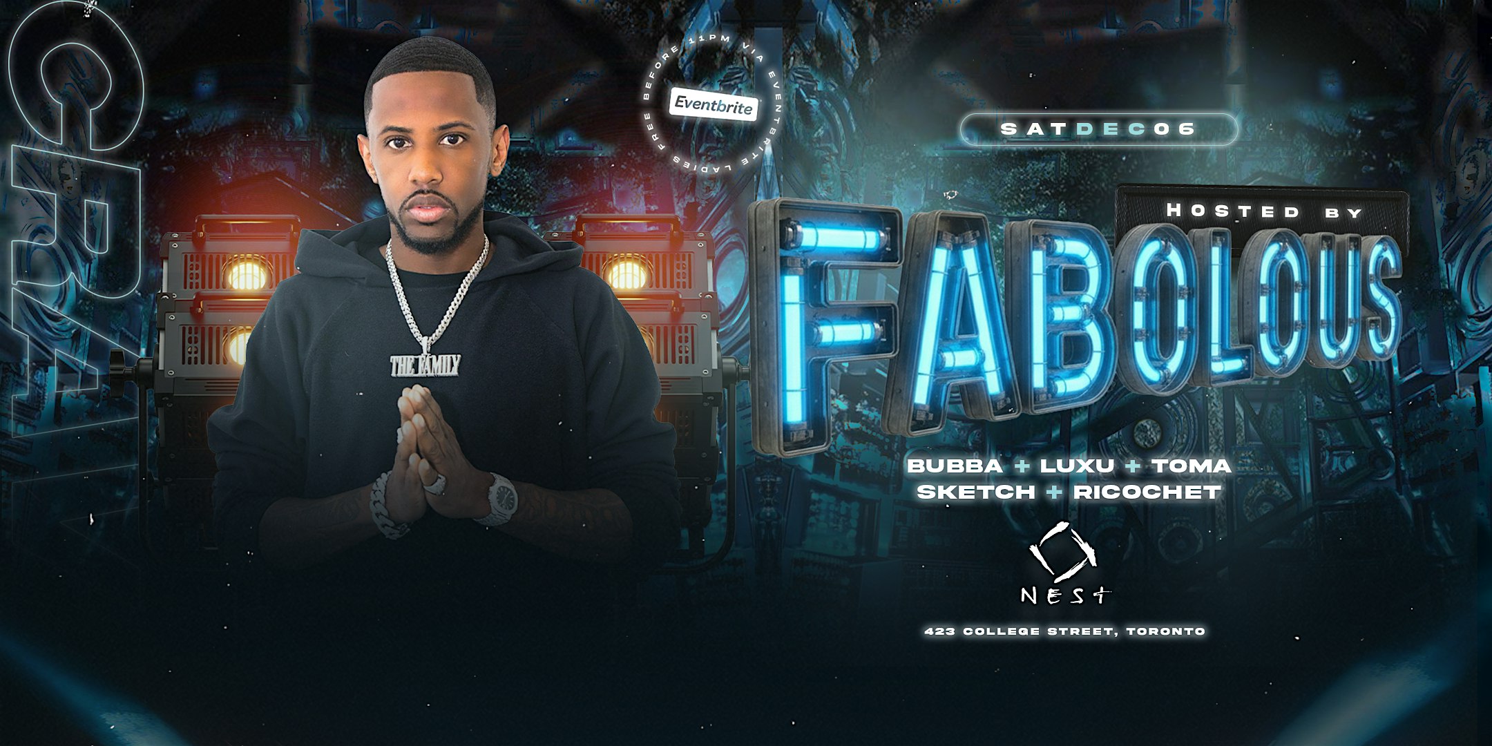 CRAVE SATURDAYS HOSTED BY FABOLOUS