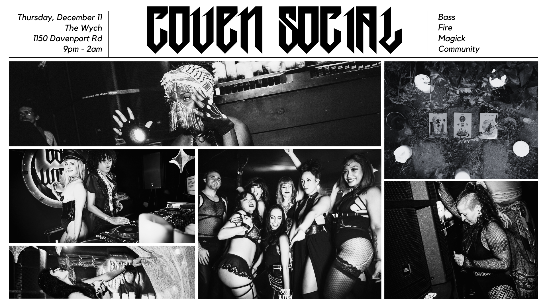 Bass Witch: COVEN SOCIAL