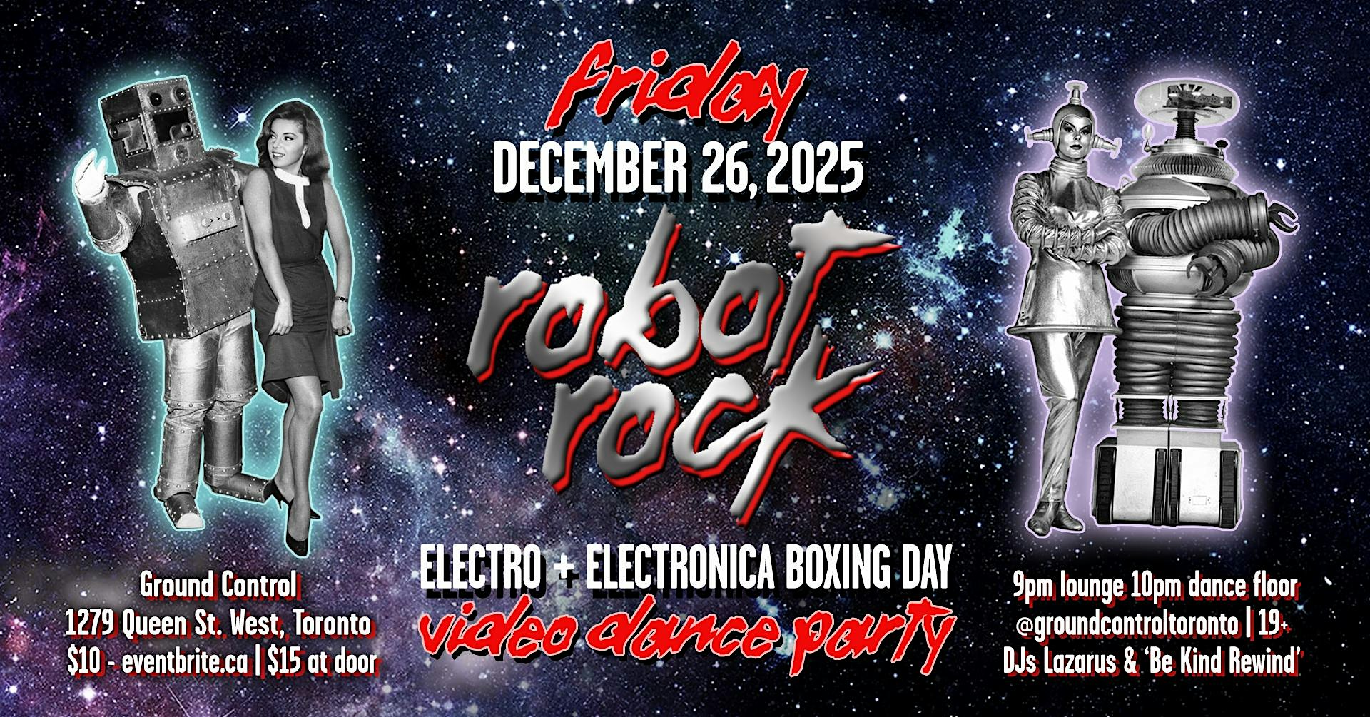 ROBOT ROCK: Electro & Electronica Dance Party