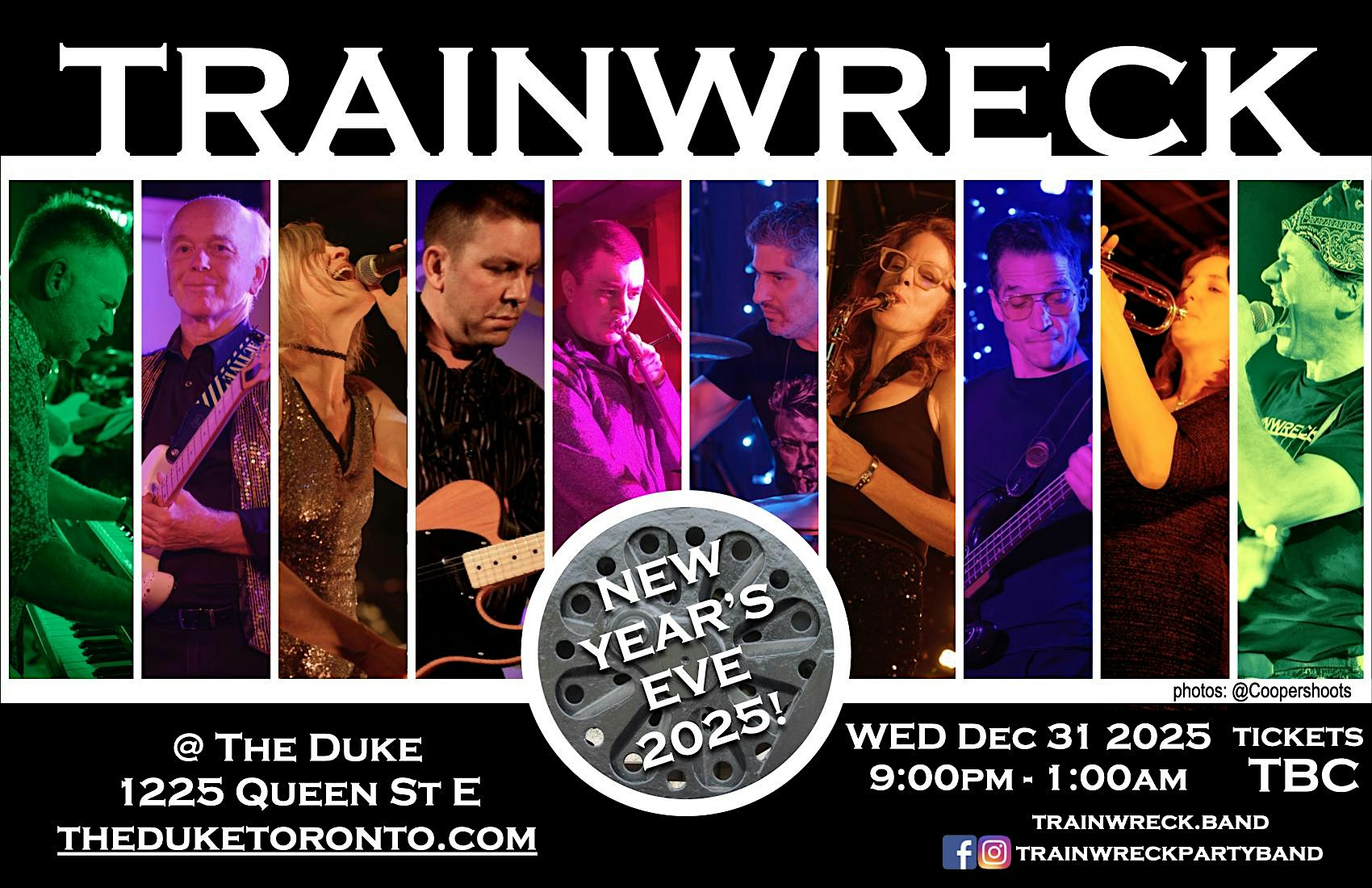 TRAINWRECK New Year's Eve 2025 @ The Duke