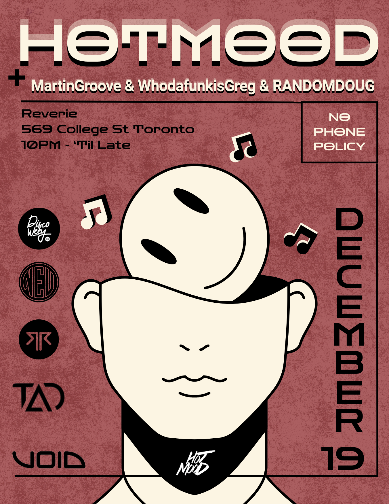 Hotmood at Reverie Toronto