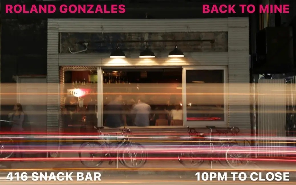 Back To Mine with Roland Gonzales