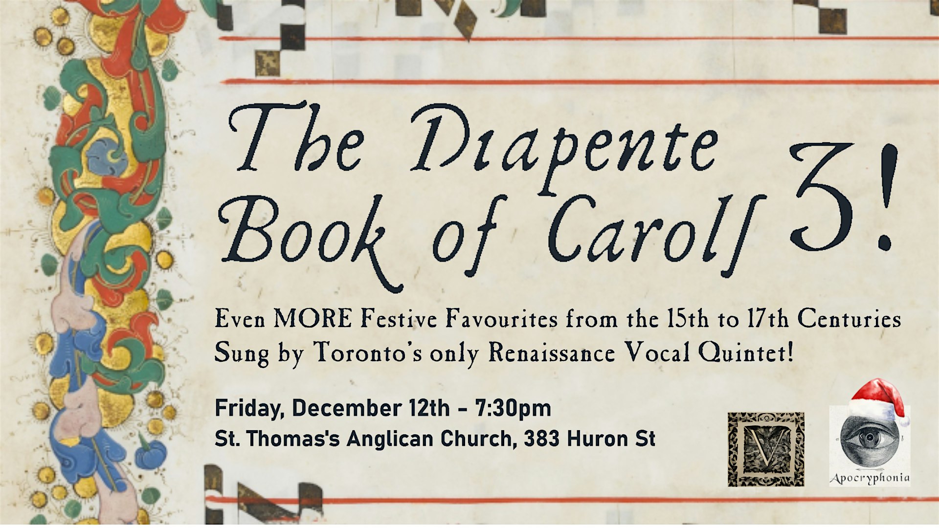 The Diapente Book of Carols 3