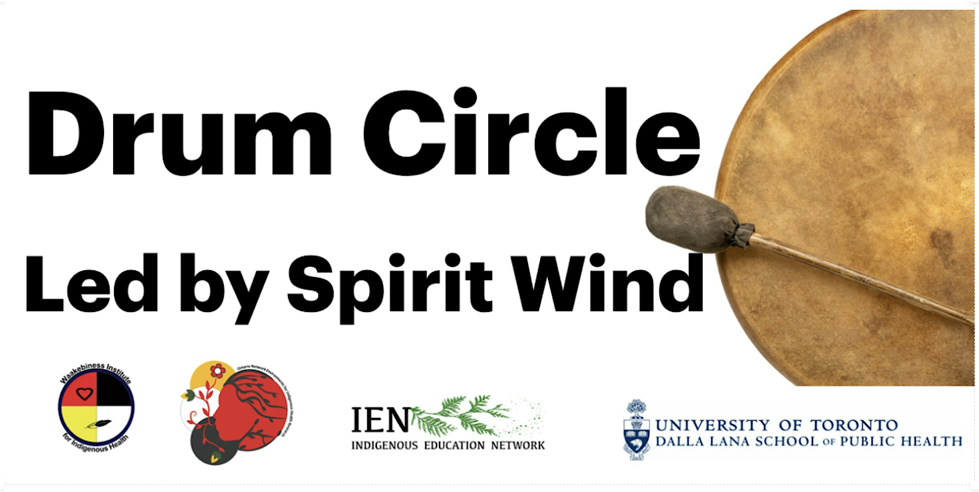 Drum Circle With Spirit Wind