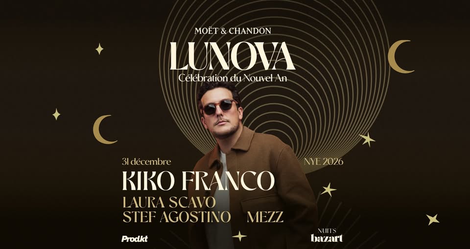 Kiko Franco | NYE 2026 à Bazart
