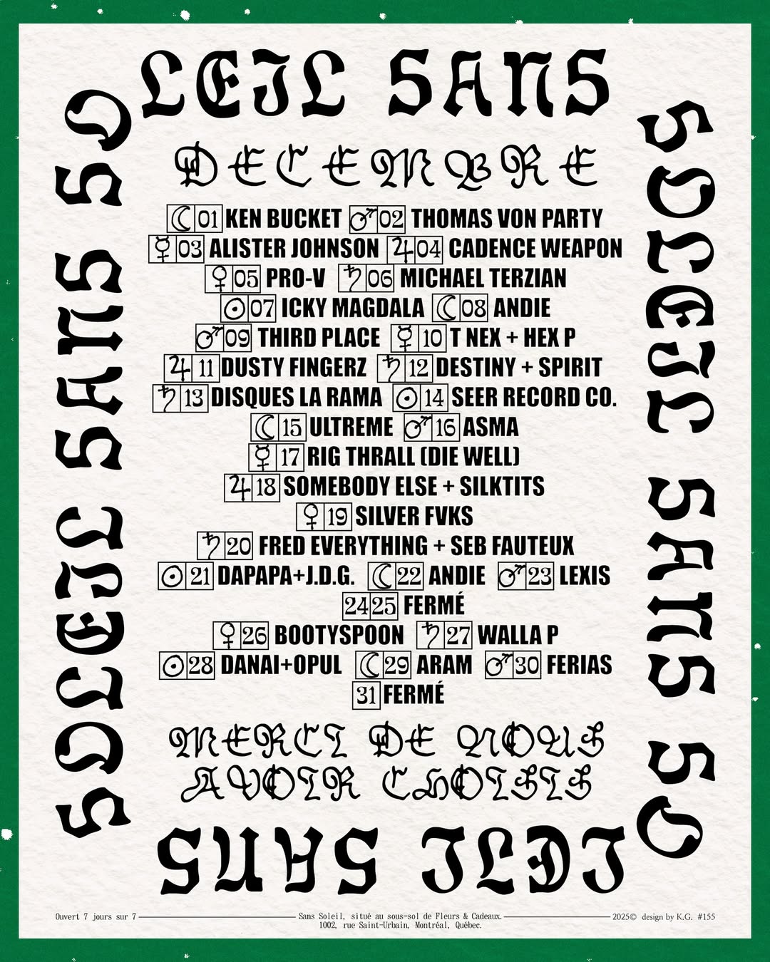 Sans Soleil w/ Icky Magdala