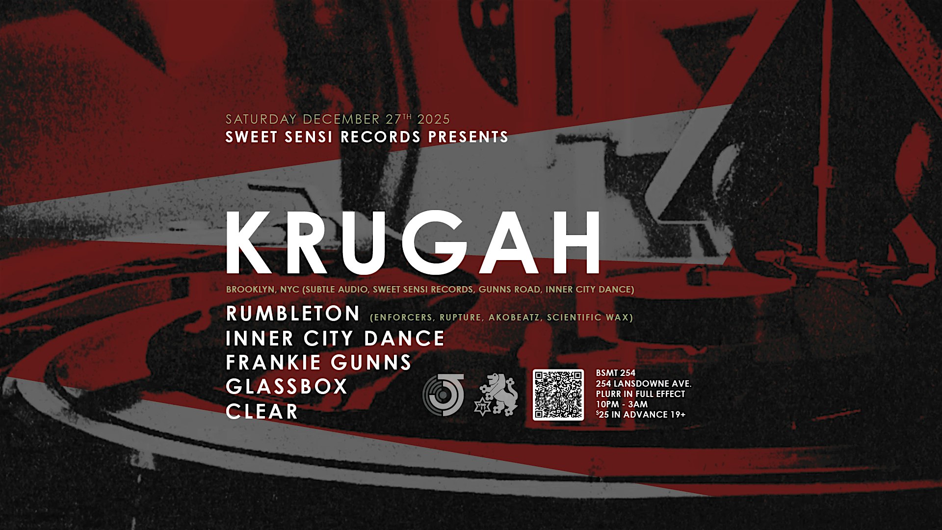 Sweet Sensi Records presents: Krugah