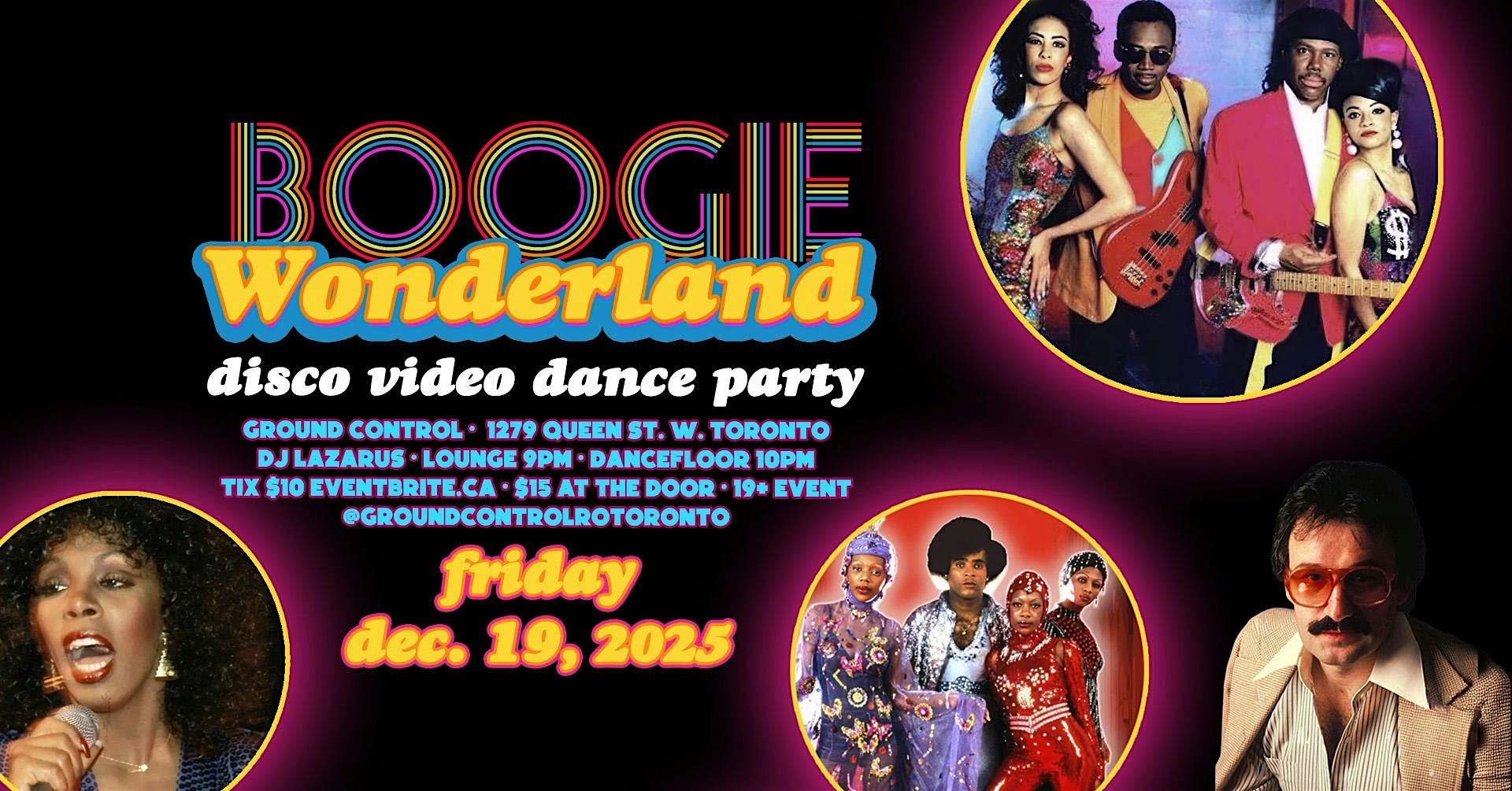 BOOGIE WONDERLAND: Disco Video Dance Party with DJ Lazarus
