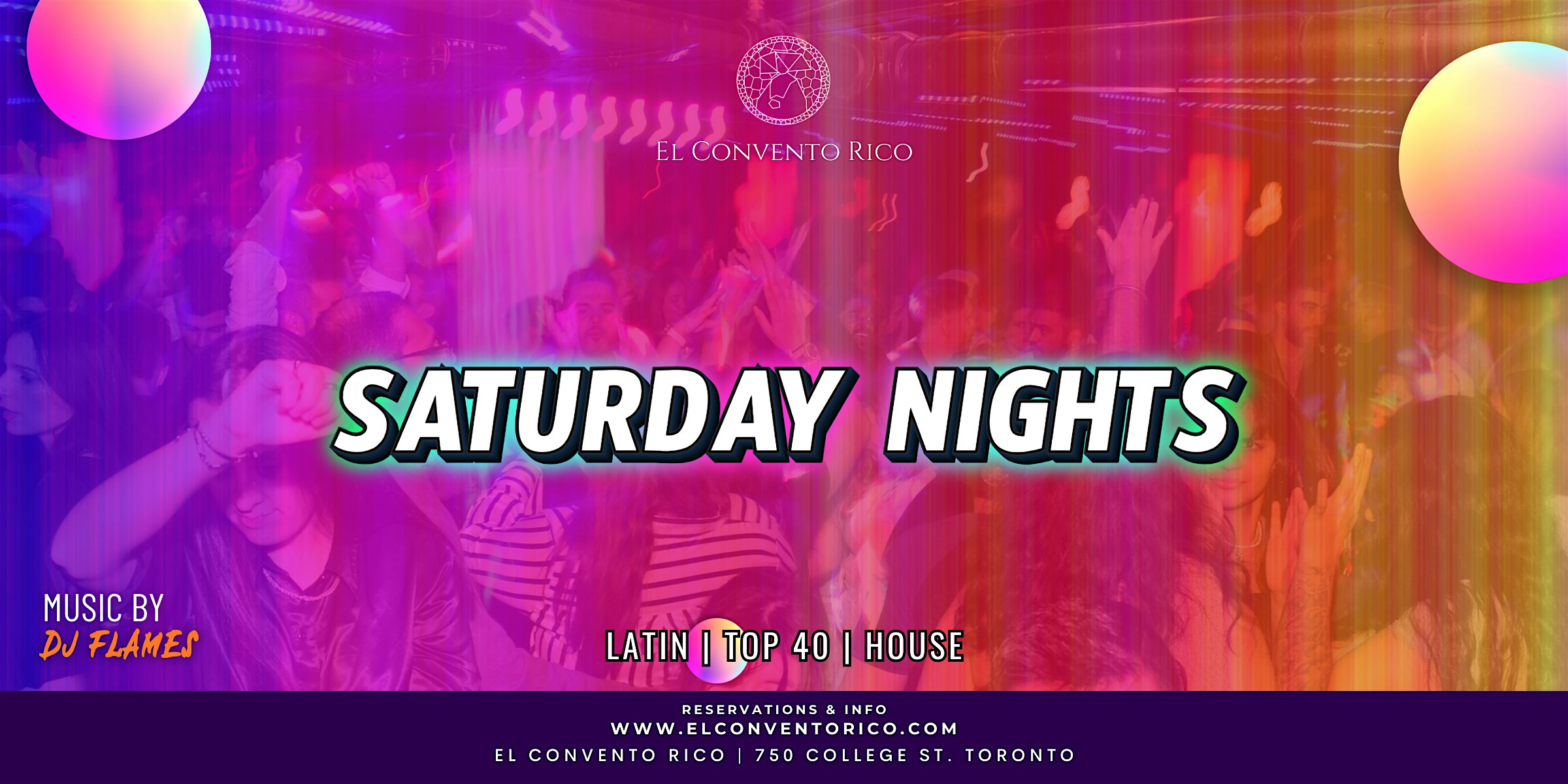 Saturday Nights Party - Dec 6th