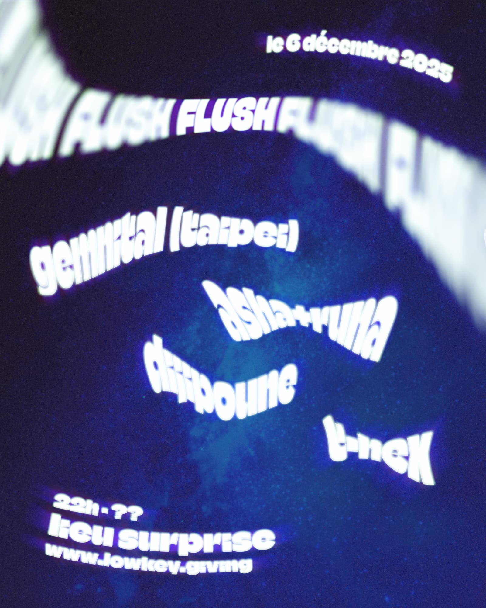 FLUSH with Gemnital (Taipei) + Asha & Runa