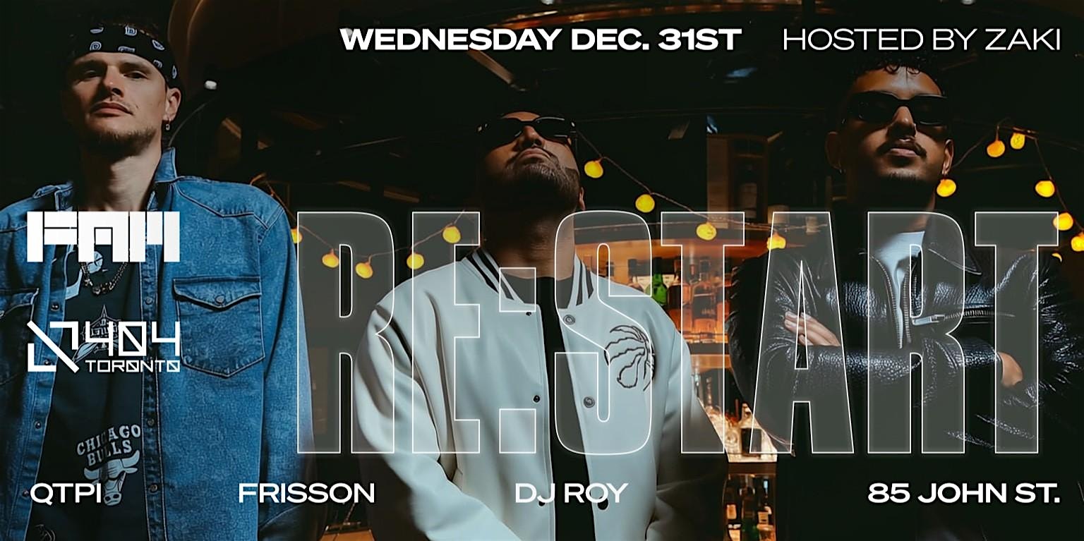 RE:START NYE 2025 @ BAR 404