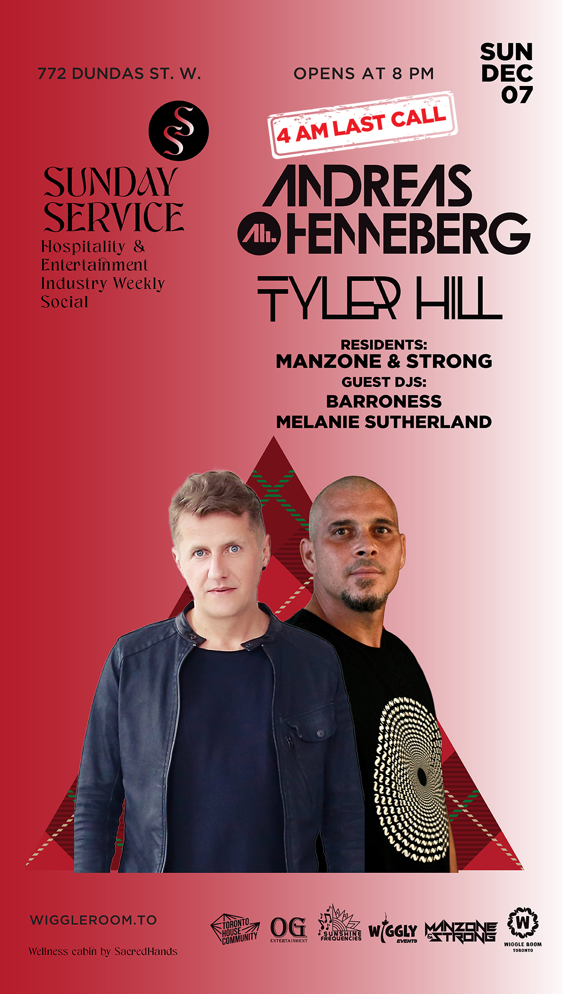 WR Records Release Party at Sunday SerVice: Andreas Henneberg [BERLIN] - 4AM LAST CALL