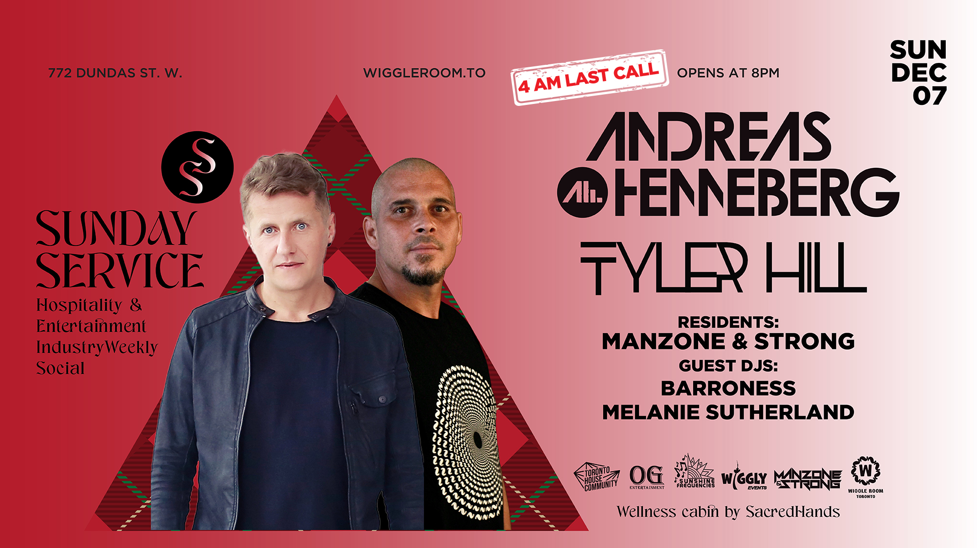 WR Records Release Party at Sunday SerVice: Andreas Henneberg [BERLIN] - 4AM LAST CALL