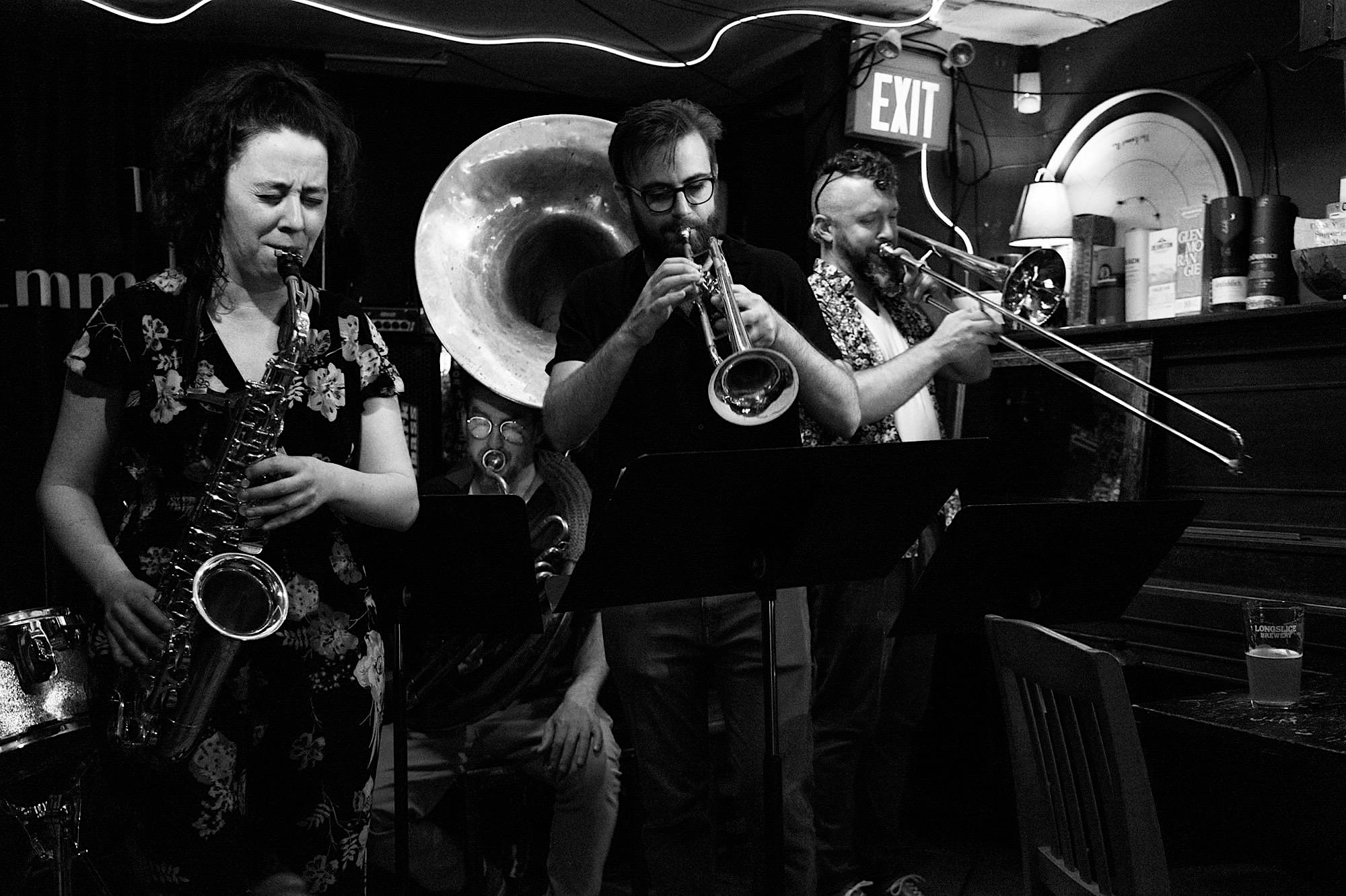 Balkan Brass Band @ the Tranzac (Ariane Morin's residency concert series)