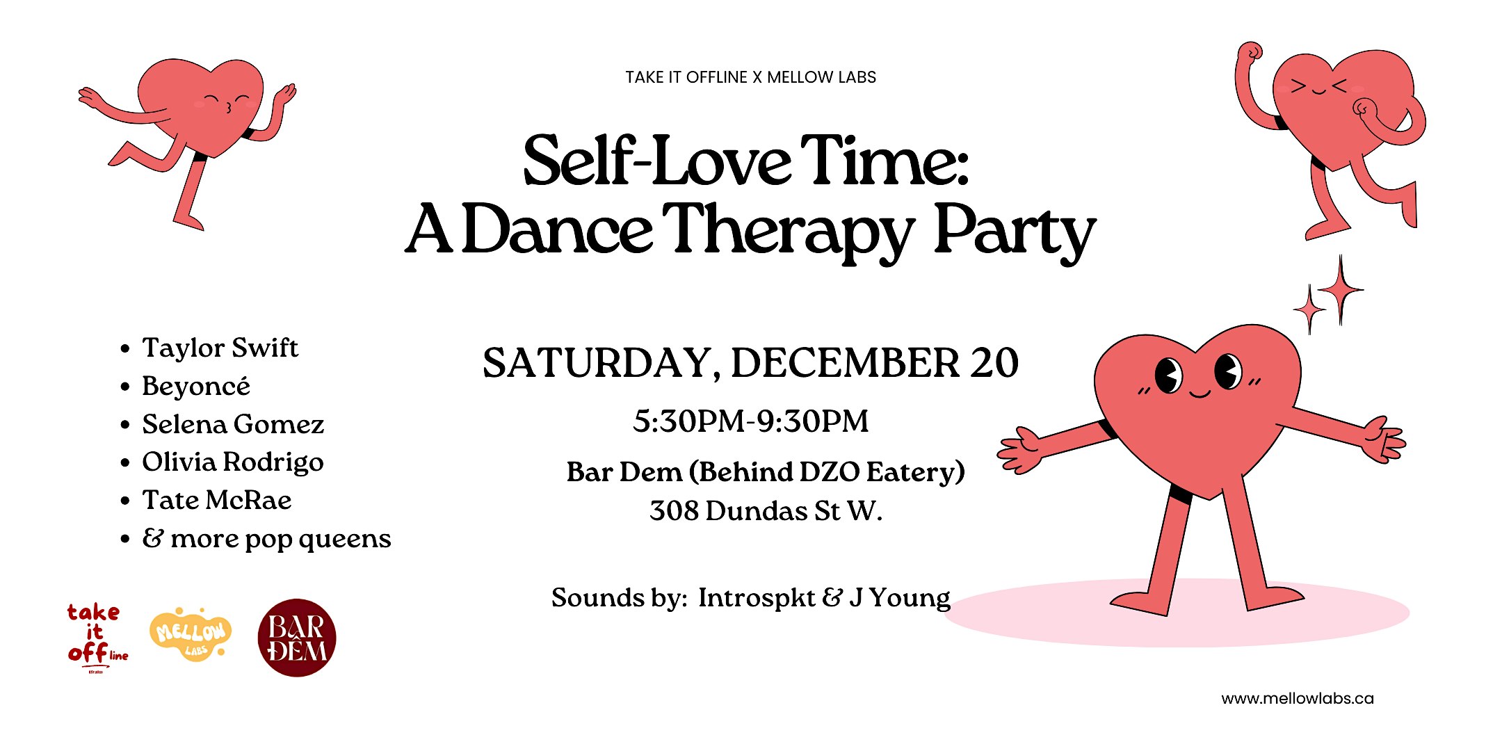 Self-Love Time:  A Dance Therapy  Party