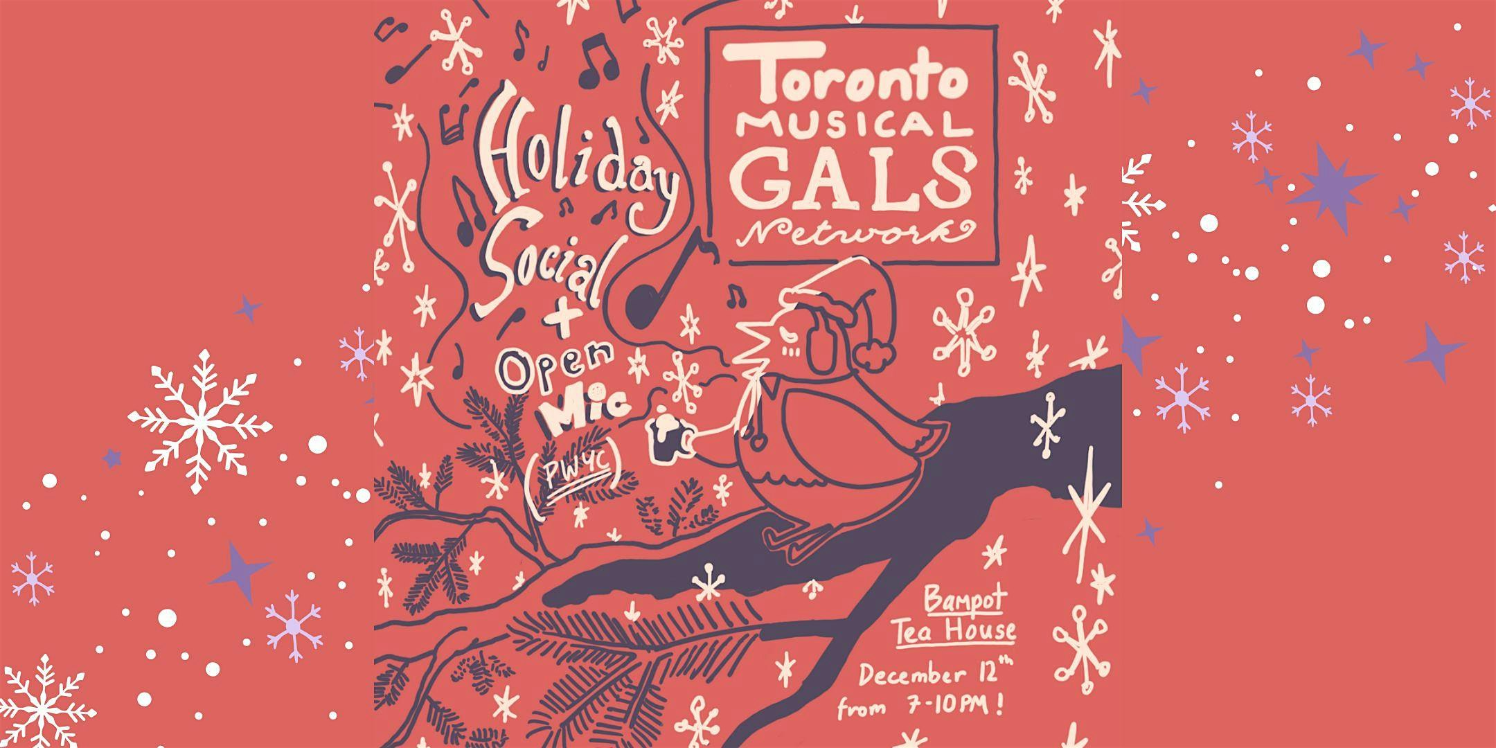 Toronto Music Gals Network Holiday Social + Open Mic