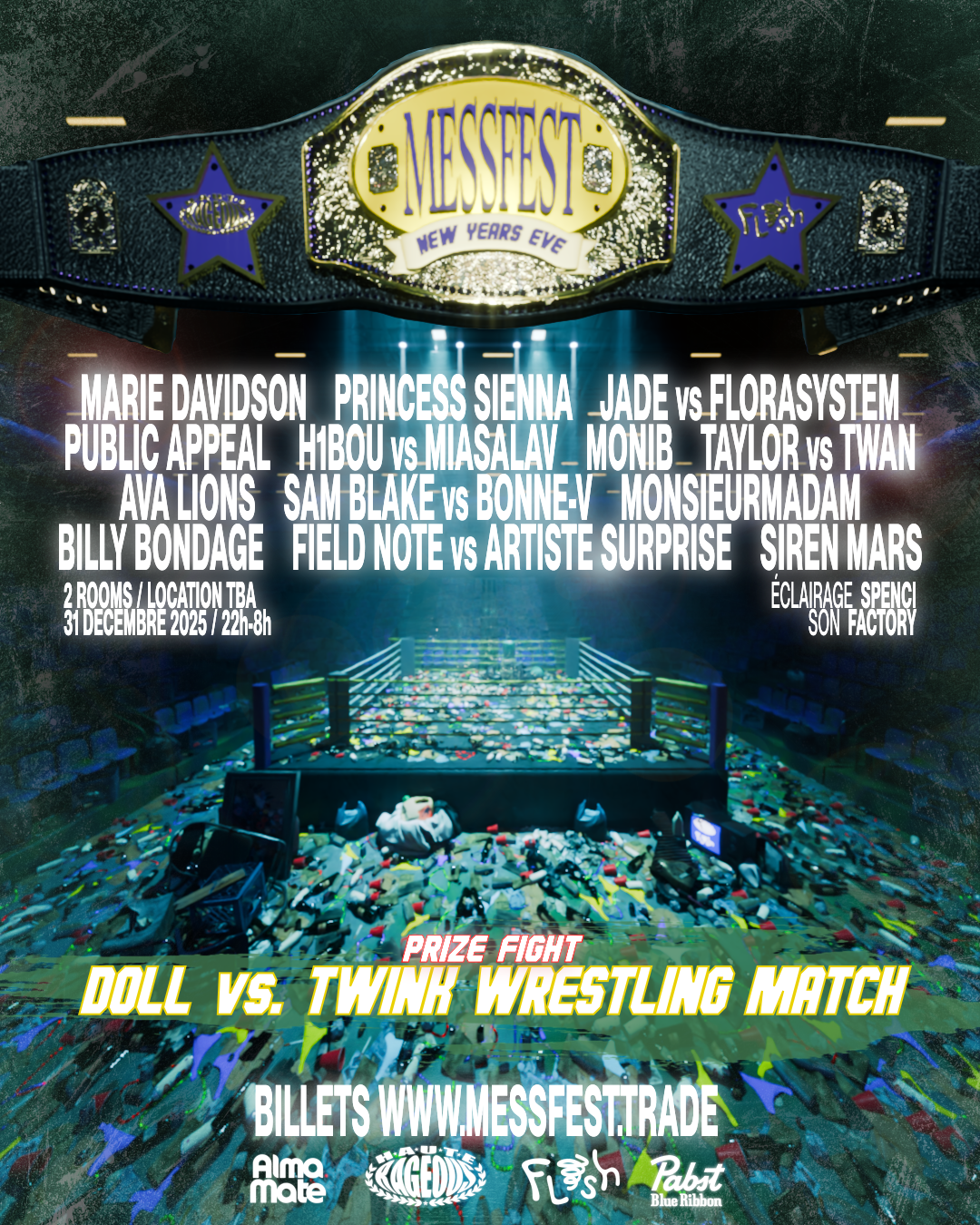 MESSFEST - NYE '26 : FLUSH vs HAUTERAGEOUS